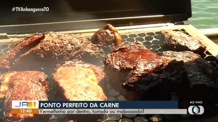 Chef de cozinha traz técnicas para deixar a carne no ponto ou mal passada