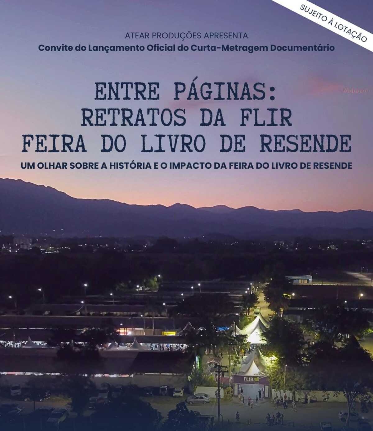 Exibição do curta-metragem sobre a FLIR acontece nesta quarta-feira em Resende; saiba como participar