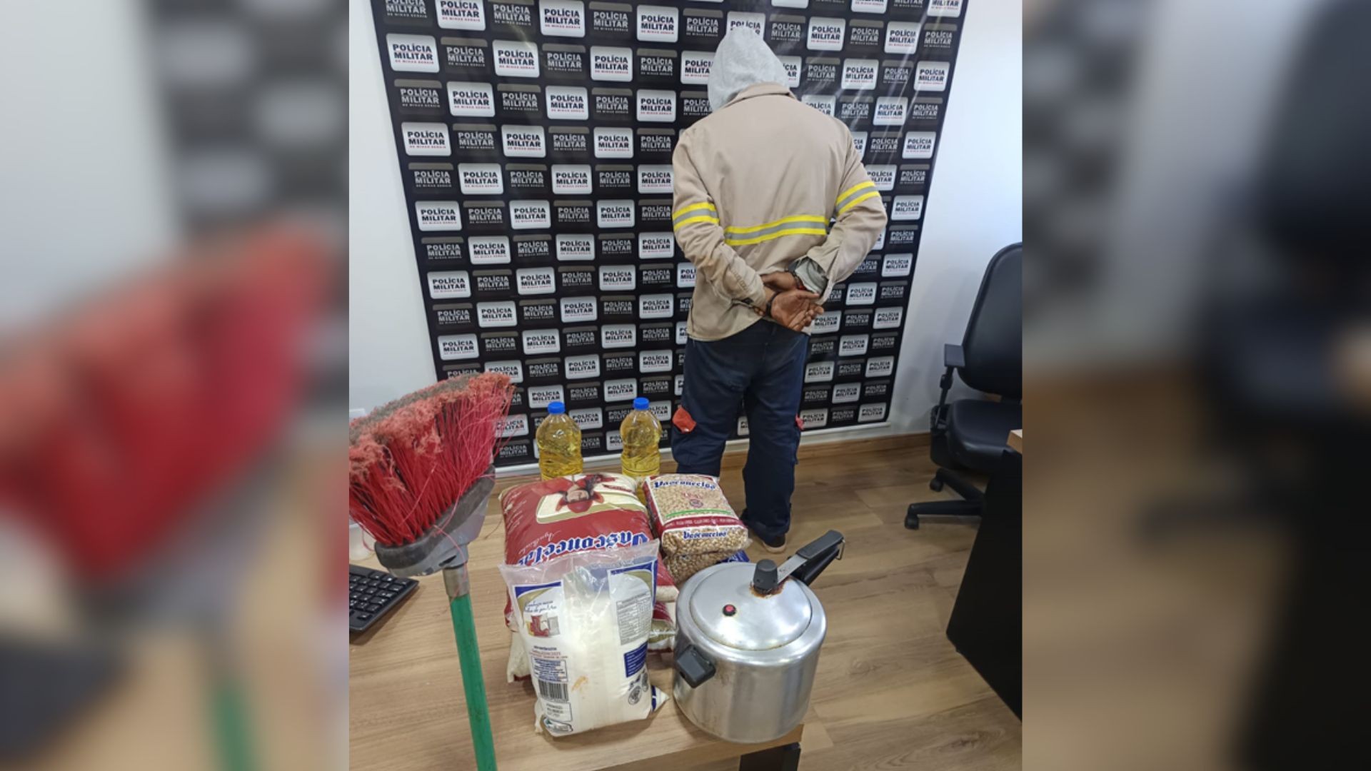 Ex-colega confessa furto de cesta básica após alegar ter recebido doação de igreja em MG