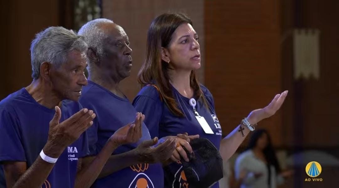 Lar Irmã Maria Augusta realiza primeira romaria ao Santuário Nacional de Aparecida – Crédito: Divulgação.