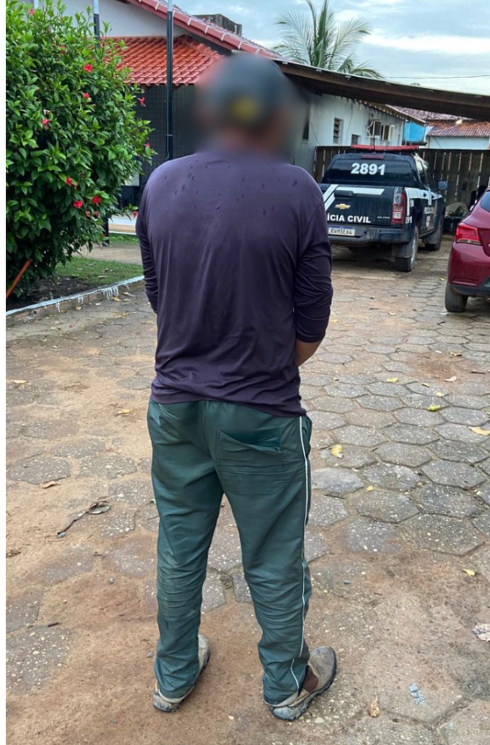 Claudeonor foi preso no Pará, após quase nove meses foragido pelo assassinato da esposa — Foto: Divulgação/Polícia Civil
