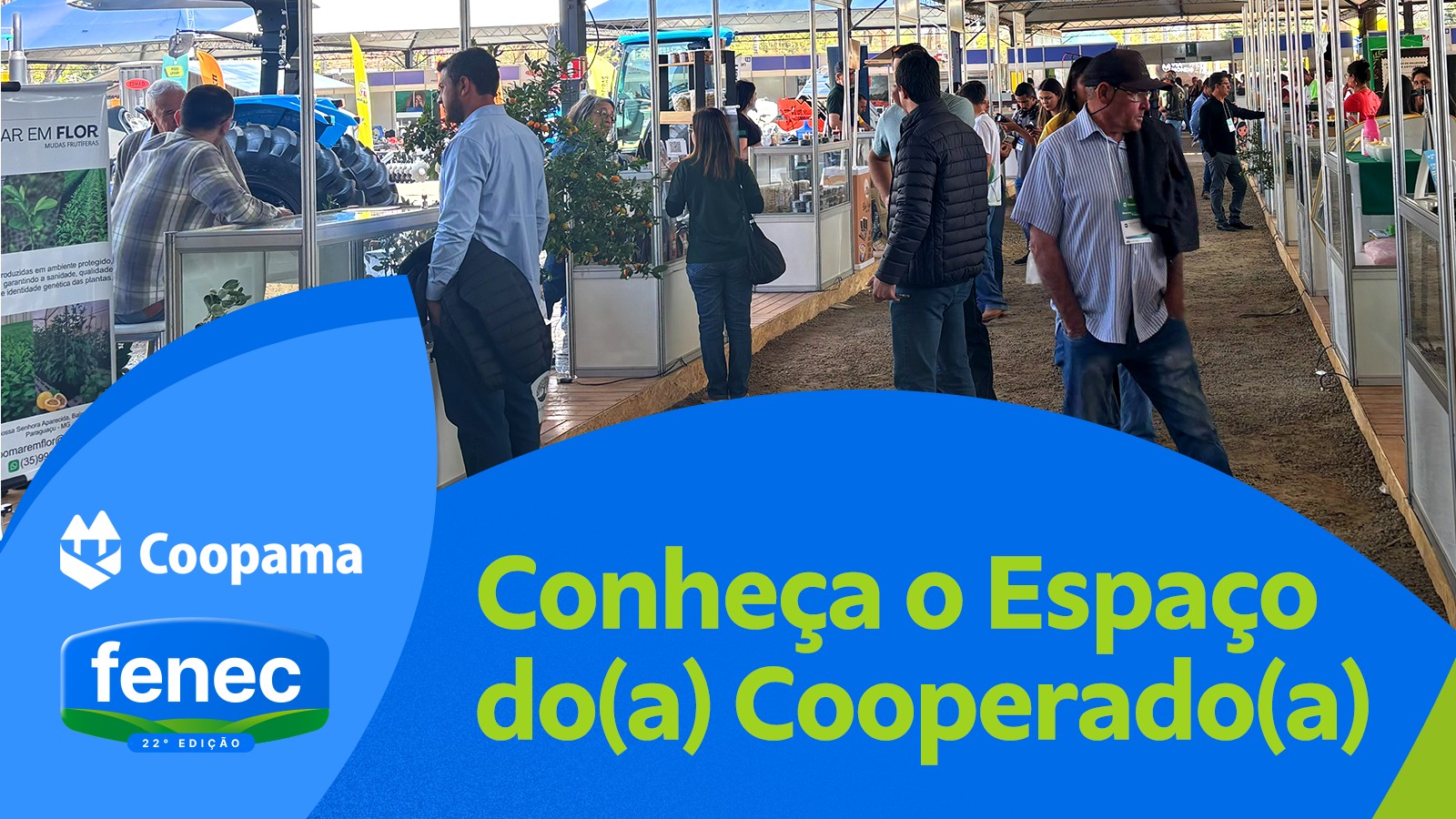Espaço do(a) Cooperado(a): conheça histórias e produtos da 22ª Fenec