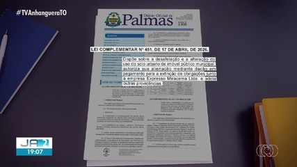 Prefeitura usa terreno em área nobre para pagar dívida com empresa de ônibus em Palmas