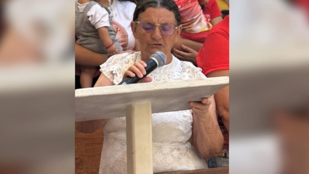 Neusa Inácio da Silva, de 79 anos, morreu nesta terça-feira (7), três dias após acidente com ônibus de romeiros em Canindé. — Foto: Arquivo pessoal