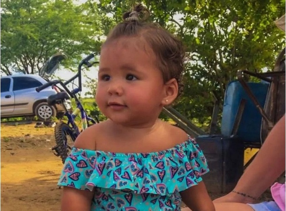 Bebê morre afogada em Pesqueira. — Foto: WhatsApp