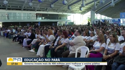 Governo investe mais de 400 milhões para melhorar o ensino público no Pará