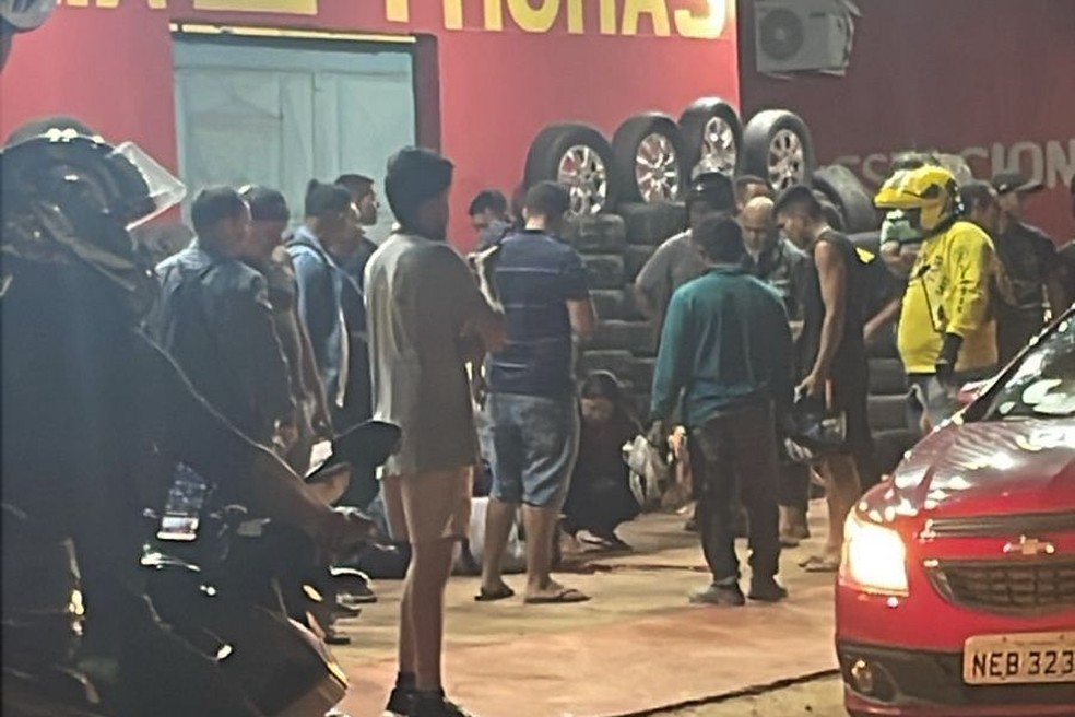 Comerciante é morto a tiros em Porto Velho — Foto: Reprodução