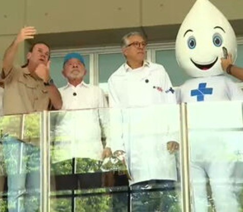 Lula participa da inauguração do Centro de Emergência 24 horas do Hospital Federal Cardoso Fontes, na Zona Sudoeste do Rio