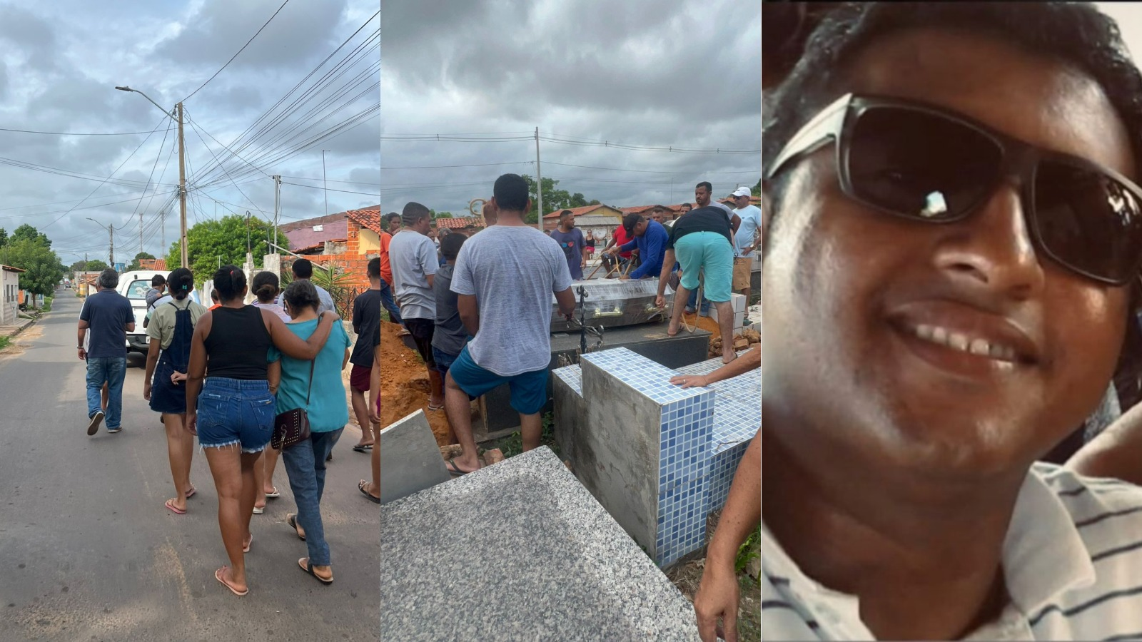 Caminhoneiro piauiense que morreu após queda de ponte entre MA e TO é sepultado no PI