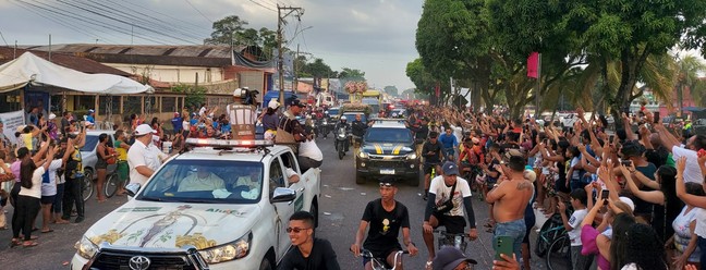 Círio de Nazaré 2023: Traslado para Ananindeua e Marituba — Foto: Antenor Filho