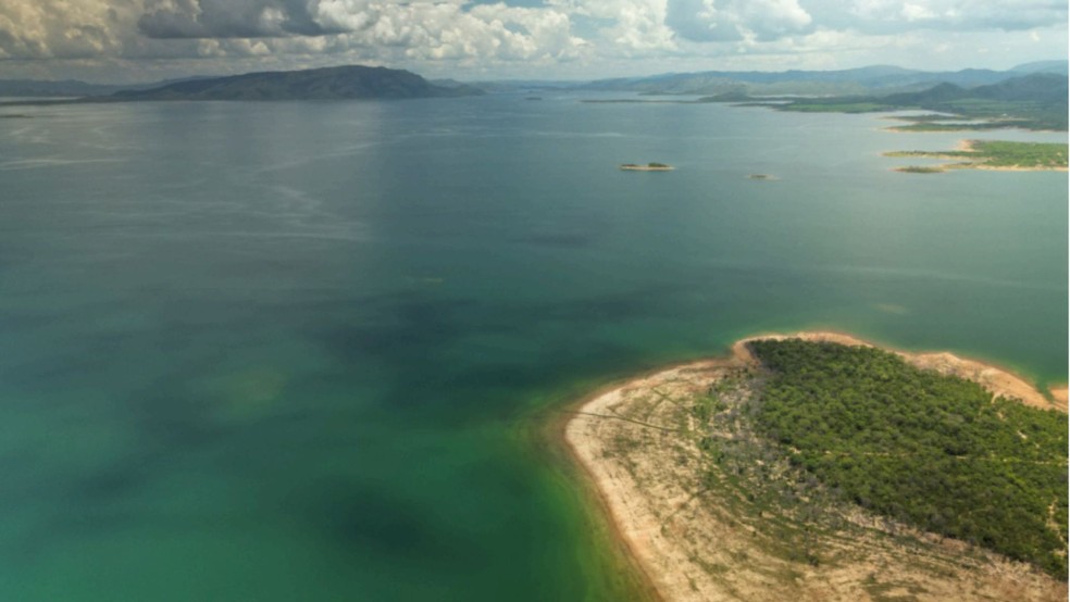 Ilha de 94 hectares no Lago Serra da Mesa — Foto: Divulgação/Welerson Antunes