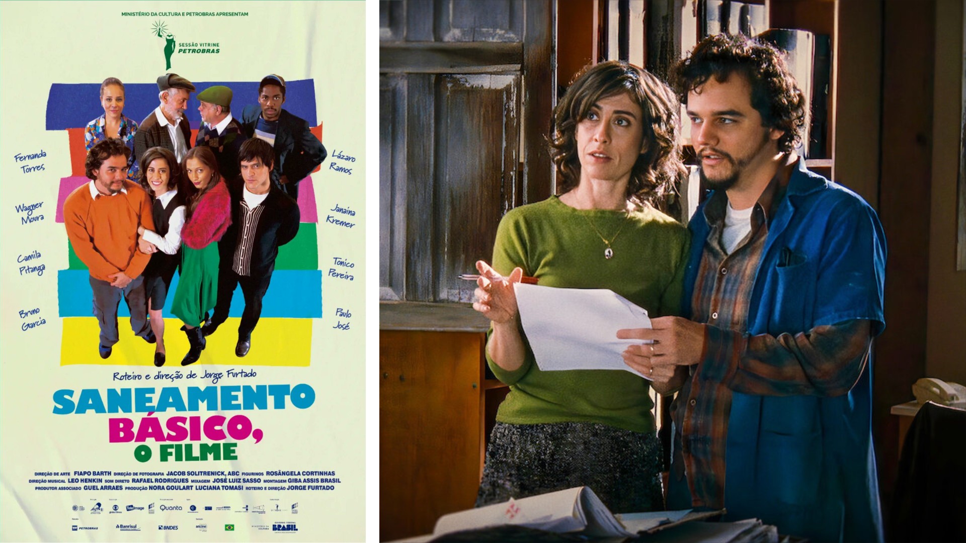 Quase 20 anos depois, filme com Wagner Moura e Fernanda Torres volta aos cinemas para celebrar indicações ao Oscar