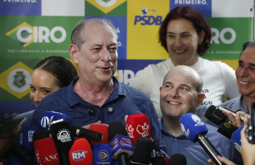 Ciro quer Roberto Cláudio como vice no Ceará — Foto: Fabiane de Paula
