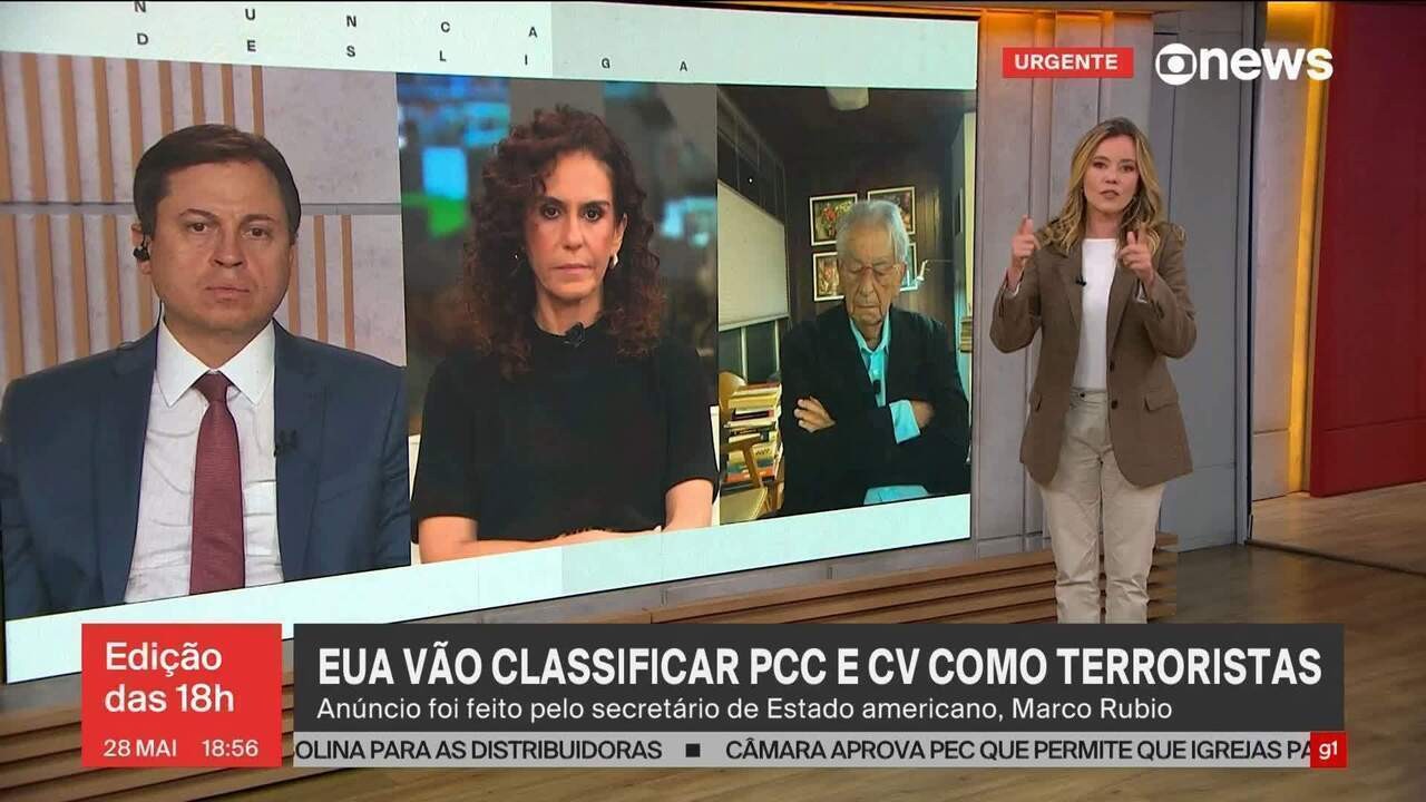 EUA classificam PCC e Comando Vermelho como 'organizações terroristas estrangeiras' e 'terroristas globais'; entenda a diferença