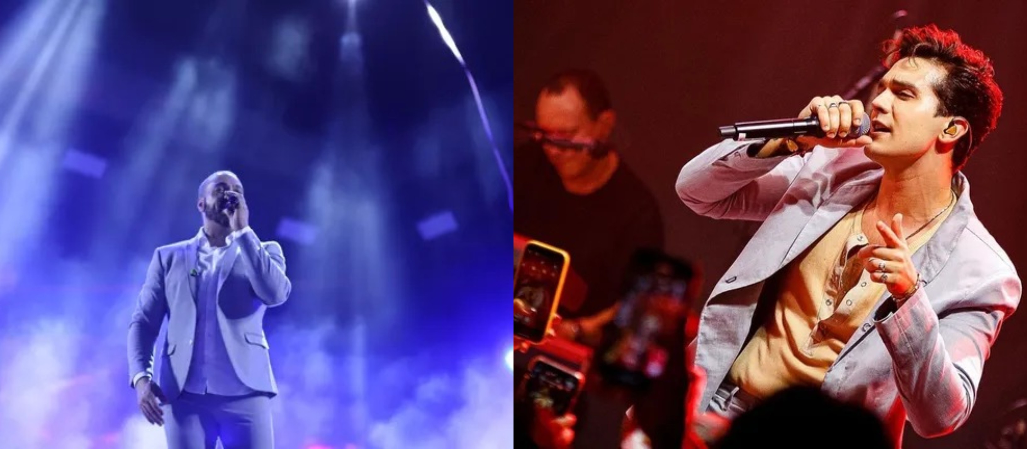 Luan Santana e Belo sobem ao palco do Cajamar Rodeo Fest