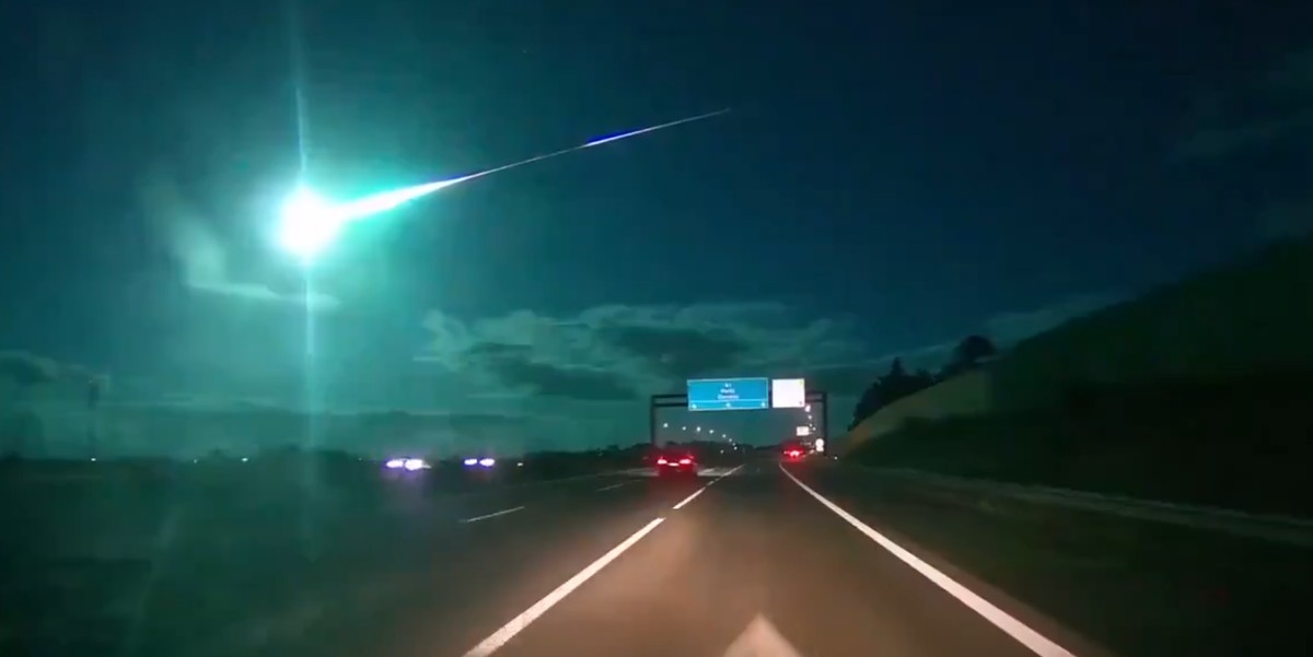 Meteor surca los cielos de Portugal y España;  Los vecinos registraron el momento en las redes sociales.  el mundo