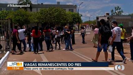 Inscrições para vagas remanescentes do Fies começam nesta quinta-feira (23)