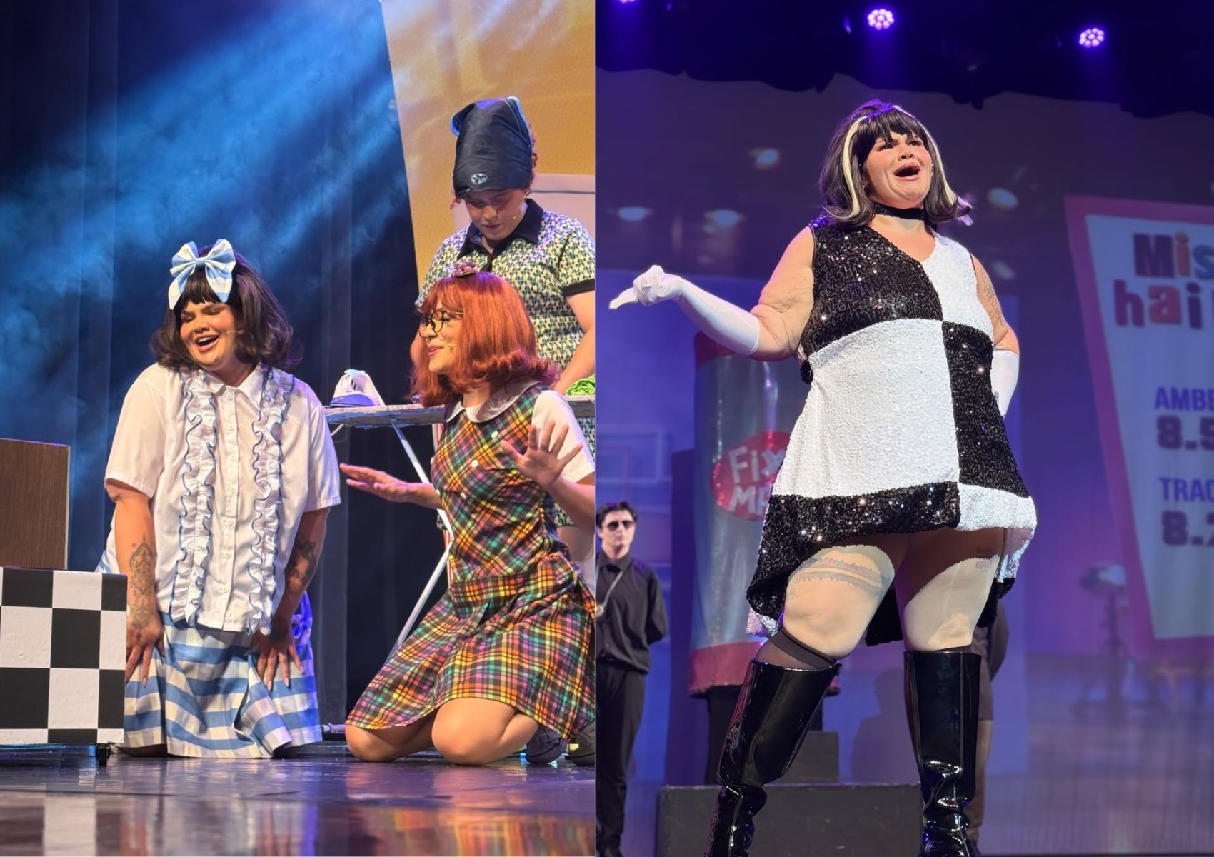 Thais Carla estreia no teatro como protagonista do musical ‘Hairspray’, em São Paulo