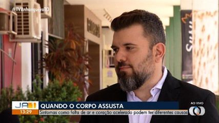 Falta de ar e coração acelerado podem ter várias causas