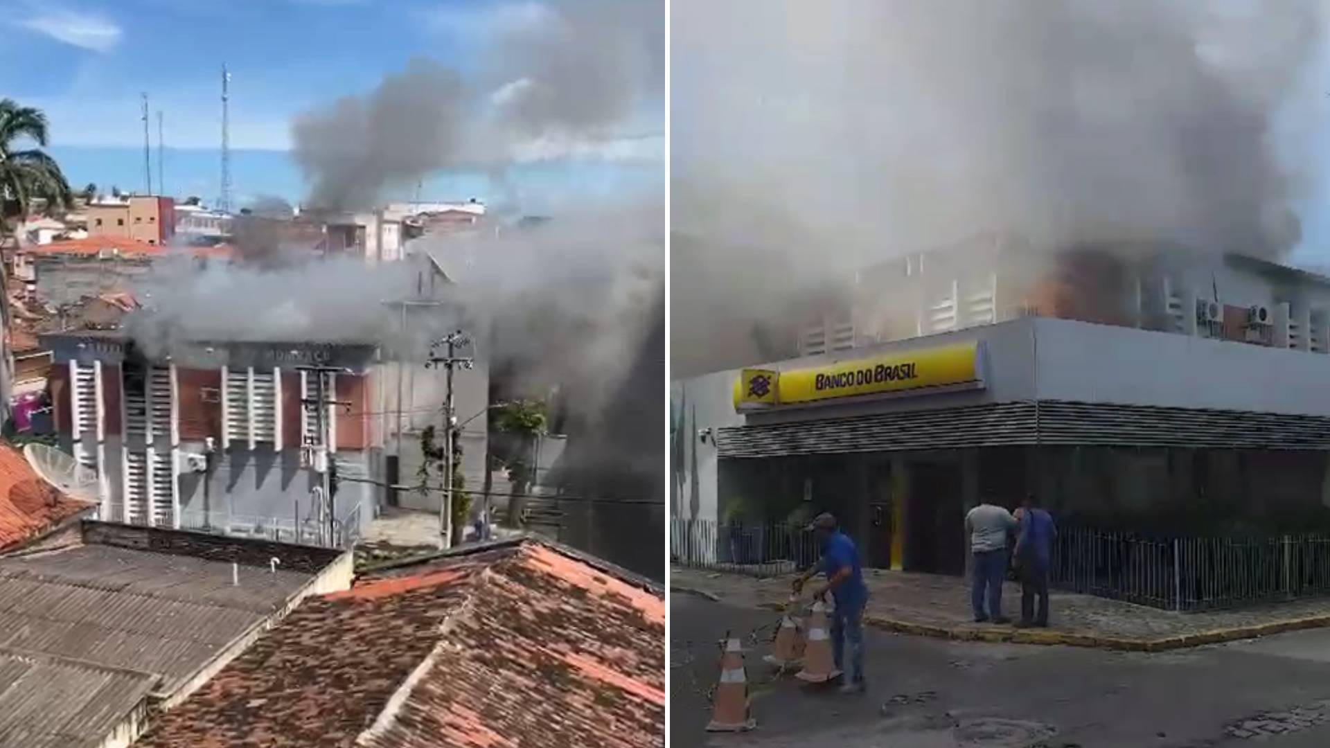 Vídeo: Incêndio atinge prefeitura de Mombaça, no interior do Ceará