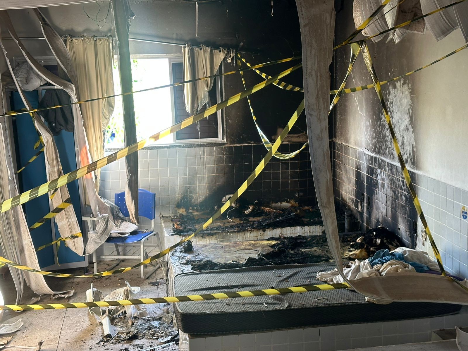 Incêndio atinge quarto de residência universitária da Ufersa em Mossoró
