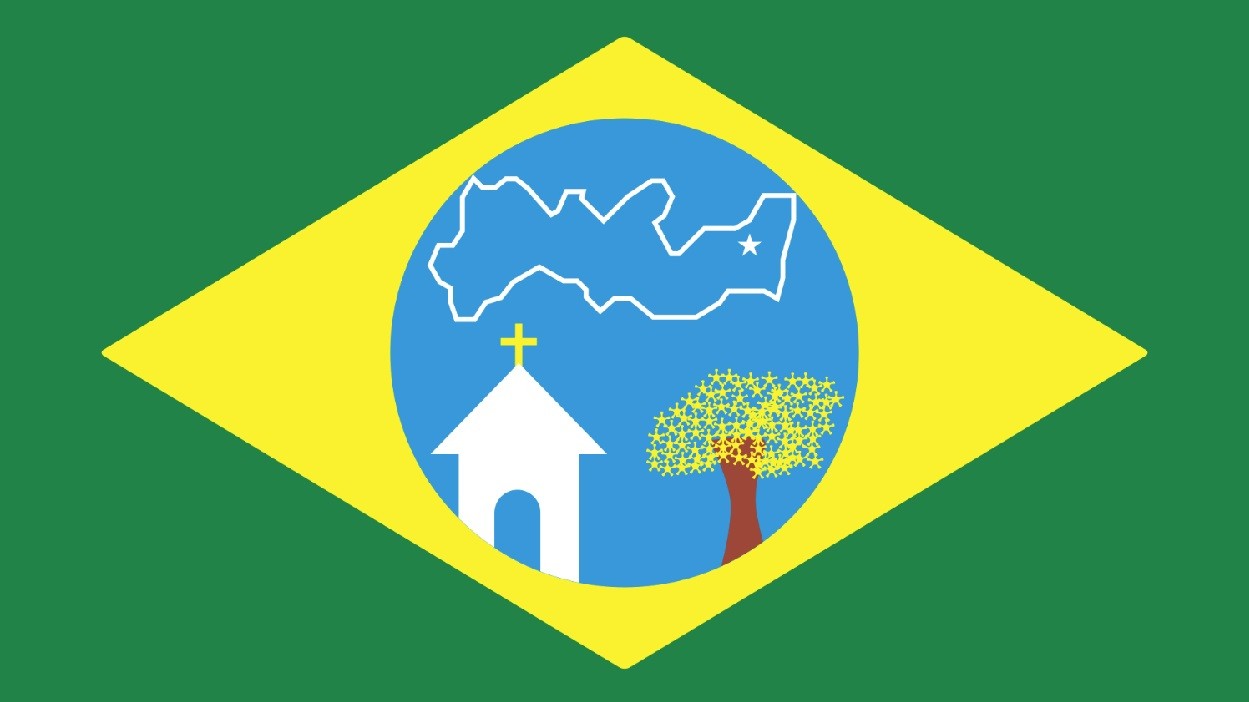 De leões dando a língua a 'pé de maconha', bandeiras 'exóticas' de cidades de Pernambuco viralizam na internet; VÍDEO