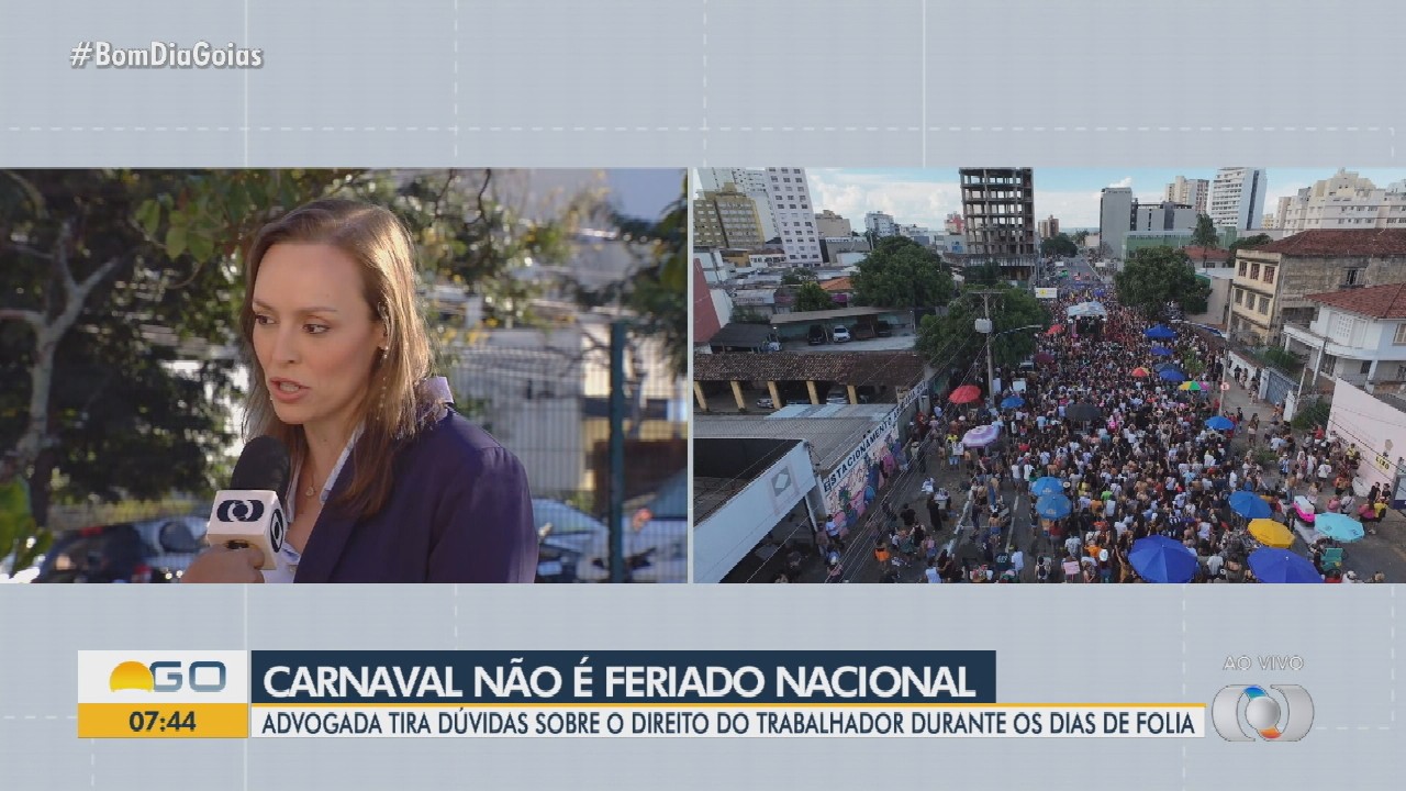 VÍDEOS: Bom Dia Goiás desta segunda-feira, 16/02/2026