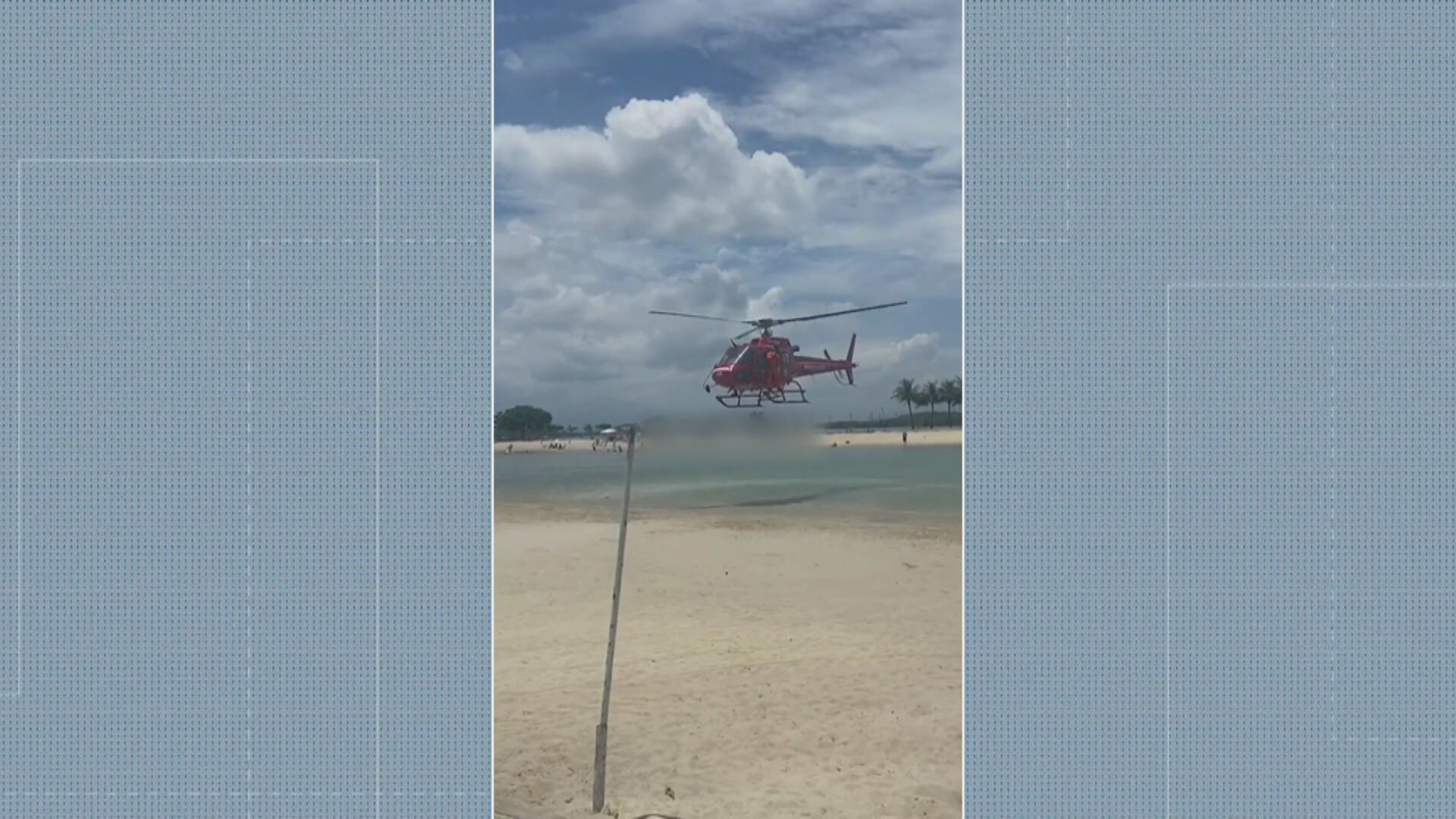 Bebê é internada após se afogar no Piscinão de Ramos