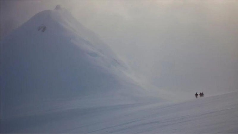 Grupo montou estações sismológicas na Antártida — Foto: Getty Images via BBC