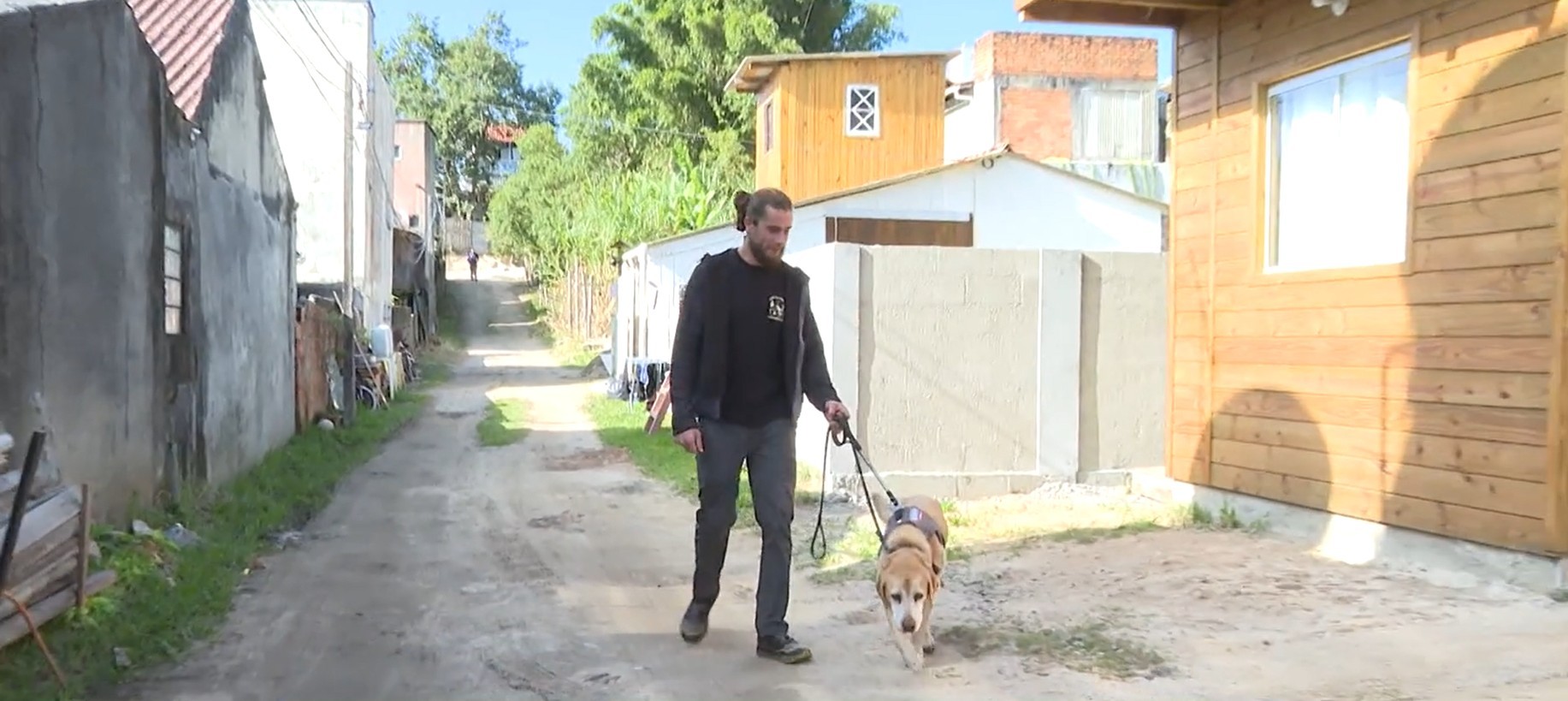 Motorista de app se recusa a levar homem cego com cão-guia em SC para 'não soltar pelo'; VÍDEO