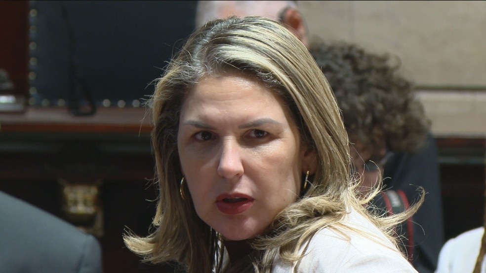 Vereadora Gigi Castilho — Foto: Reprodução/TV Globo