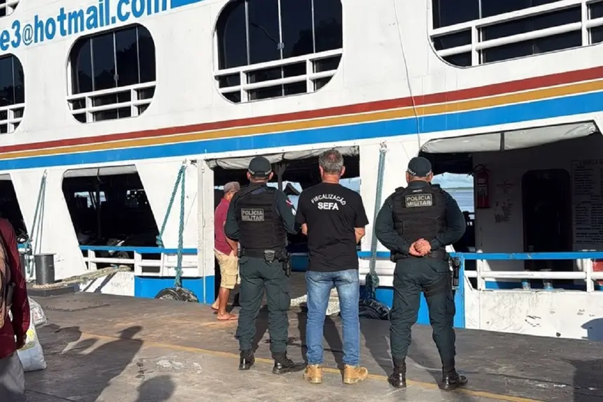 Carga irregular é apreendida em Juruti e Sefa aplica multa de mais de R$ 127 mil