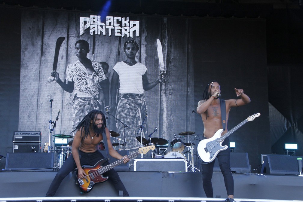 Black Pantera se apresenta no Rock in Rio 2022 — Foto: Graça Paes/AgNews