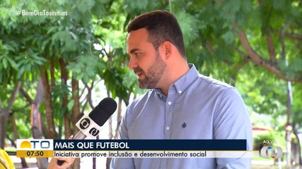 Projeto abre vagas sociais em escolinhas de futebol para crianças e adolescentes em Palmas