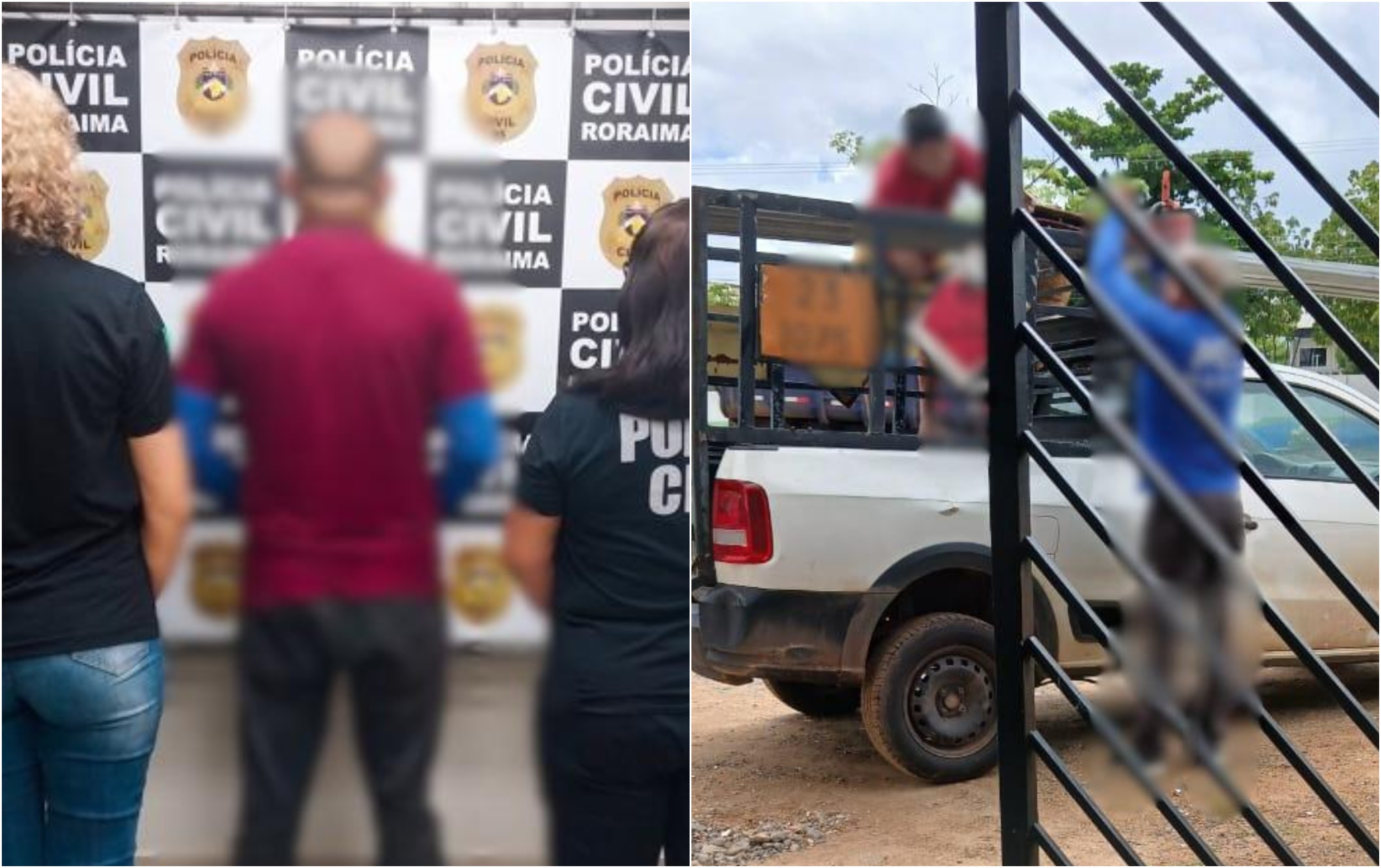 Técnico em refrigeração é preso após furtar barras de ferro do IML em Boa Vista