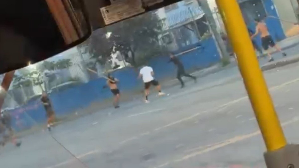 Torcedores se enfrentam em diferentes pontos do RJ antes de Vasco x Flamengo 