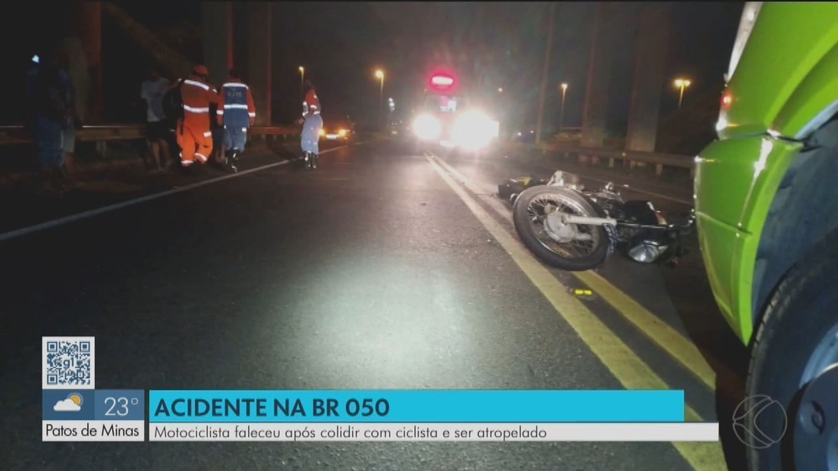 Motociclista Morre Após Colidir Com Ciclista E Ser Atropelado Por ...