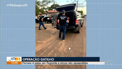 Operação prende homem por posse ilegal de arma de fogo em Paraíso
