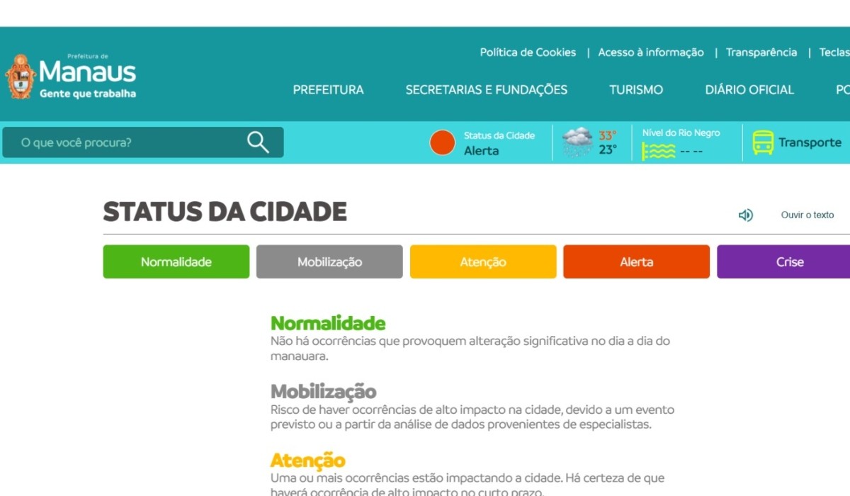 Manaus entra em estado de alerta após vazamento de gás estireno no Distrito Industrial, diz prefeito