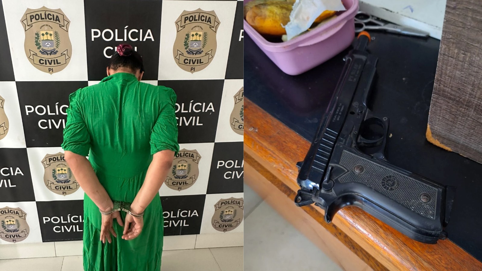 Mulher é presa suspeita de mandar matar ex-marido após não aceitar fim do relacionamento no PI