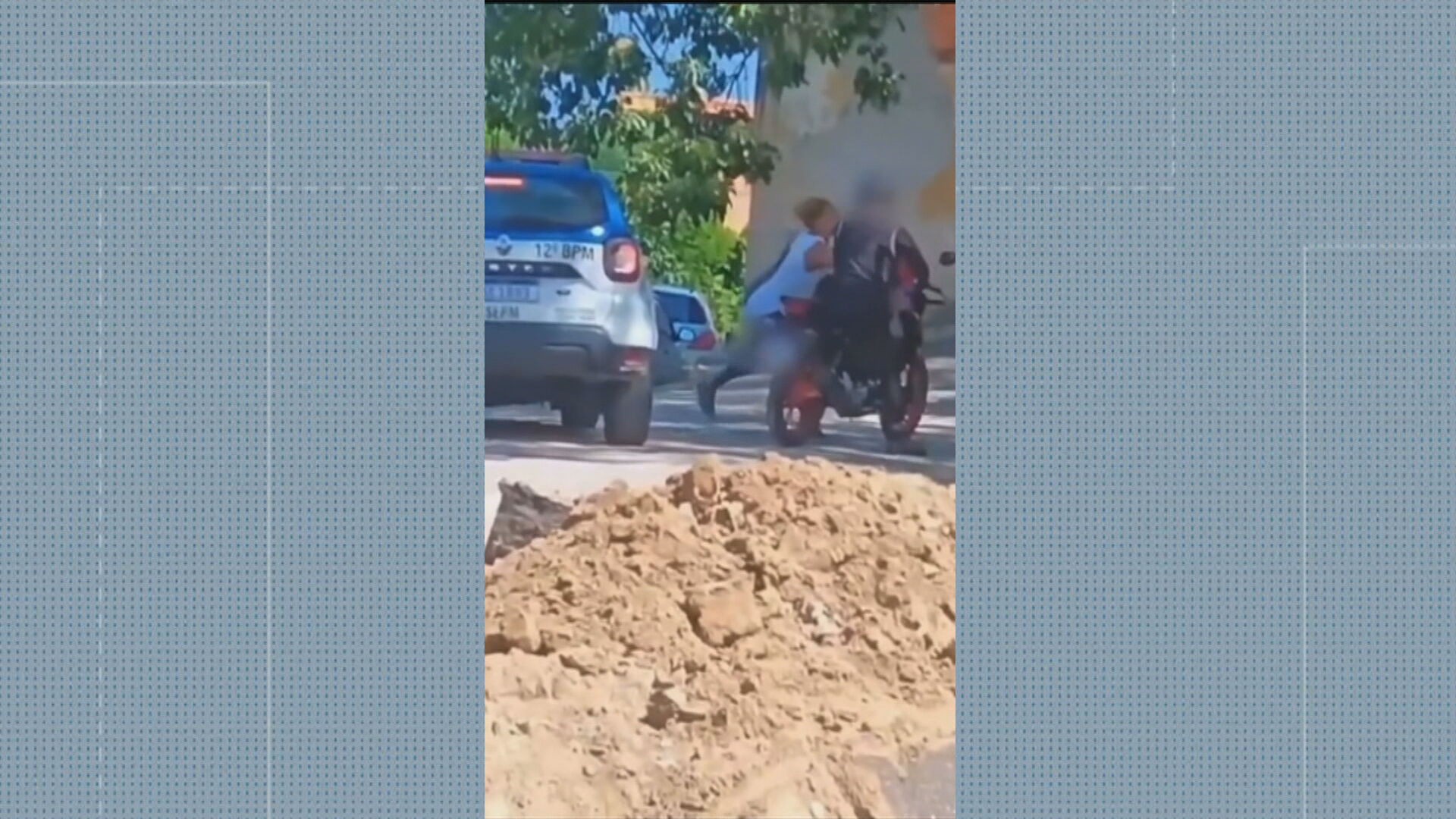 Mulher Agride Motociclista Após Recusa de Corrida para uma Comunidade do Cavalão, Em Niterói