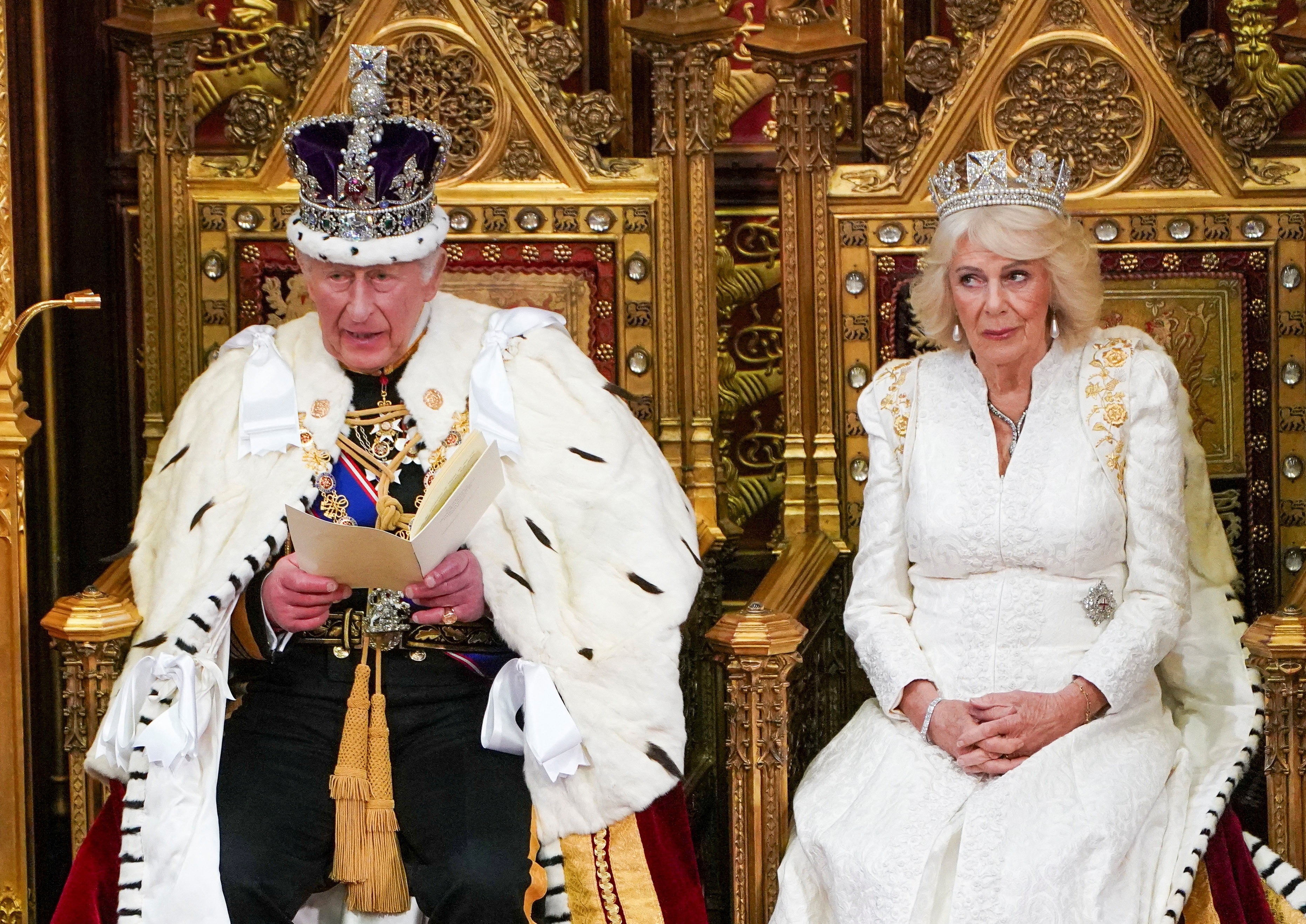 Discurso do rei: Charles III fala de mundo 'perigoso e volátil' e pede que governo melhore o padrão de vida dos britânicos em fala anual no Parlamento