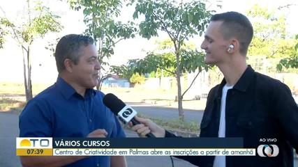 Centro de Criatividade de Palmas abre inscrições em vários cursos