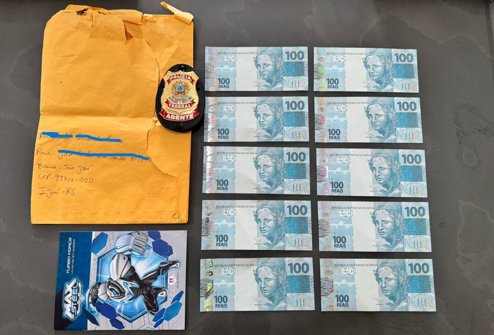 Polícia Federal apreende adolescente com R$ 1mil em notas falsas em Porto Ferreira