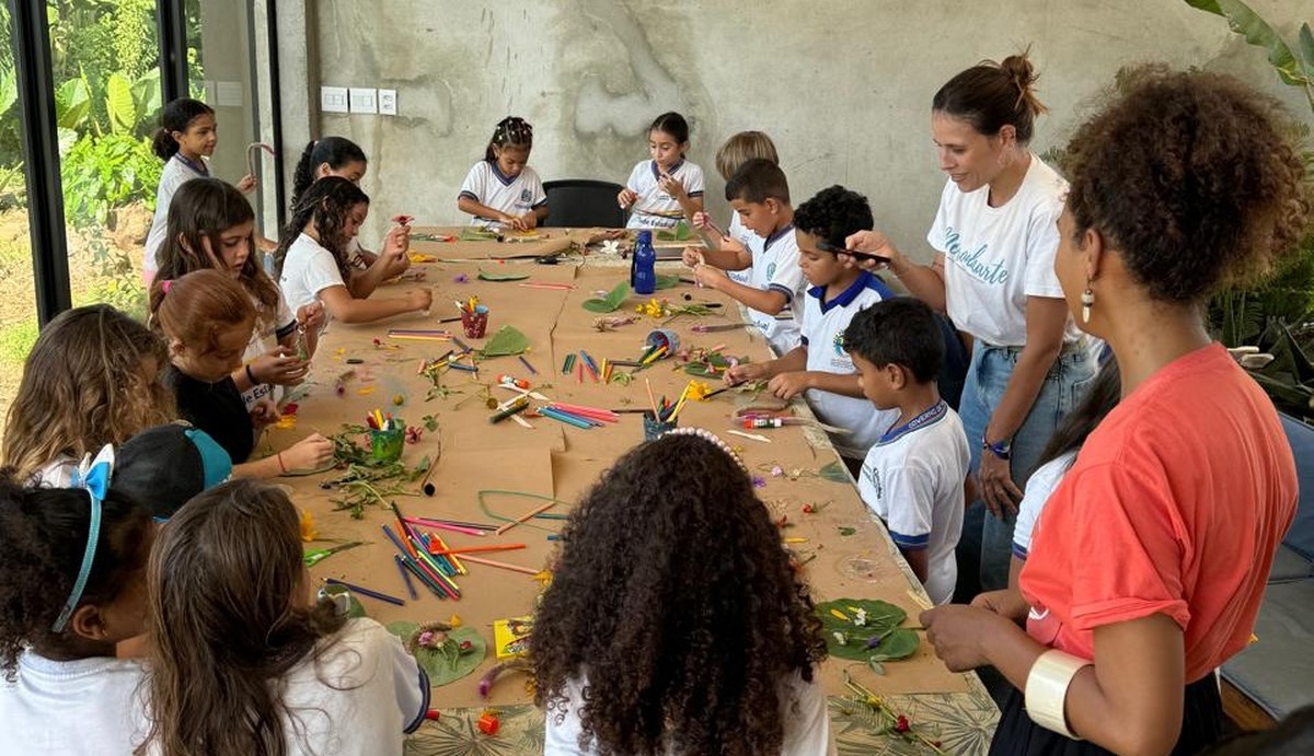Estudantes celebram Dia Mundial do Meio Ambiente com oficina de arte ...