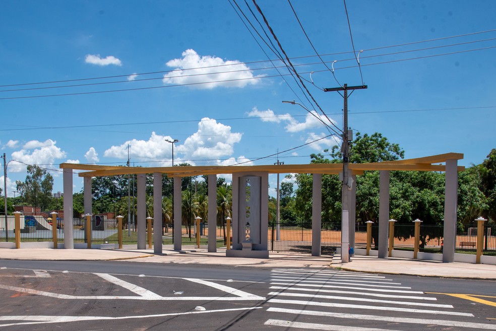 Local de concentração da festa em Rondonópolis — Foto: Prefeitura