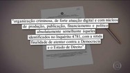 Moraes manda prender blogueiros Allan dos Santos e Oswaldo Eustquio, aliados de Bolsonaro