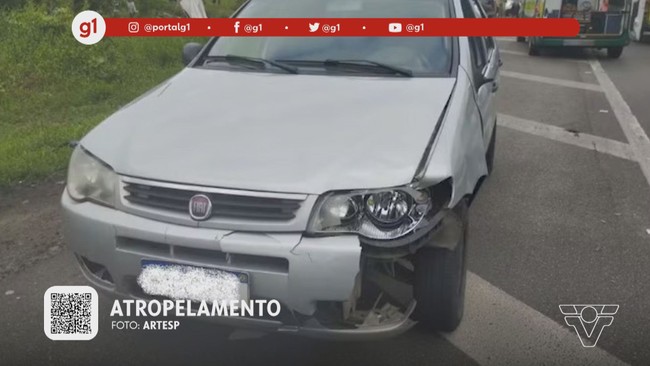 G1 em 1 minuto - Santos: Menino sobrevive aps ser atropelado duas vezes em rodovia
