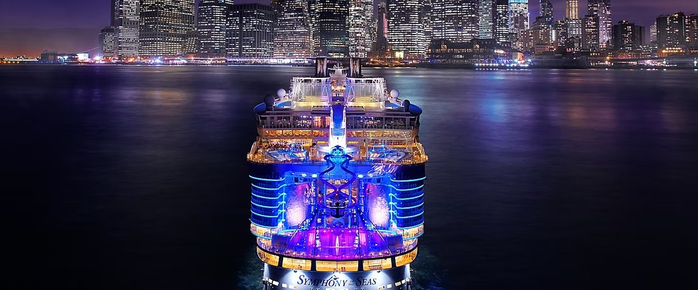 Cruzeiro Symphony of the Seas, da Royal Caribbean — Foto: Divulgação - Royal Caribbean