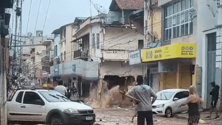 Chuva deixa mortos em Ubá; vídeos mostram destruição